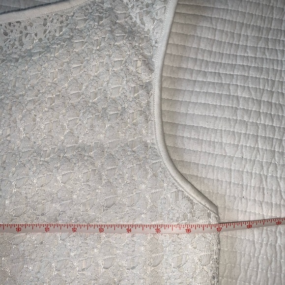 Spanner tank top, white. Size small. - Picture 3 of 6